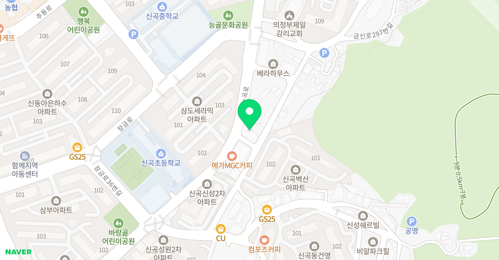 NAIS 어학원 위치