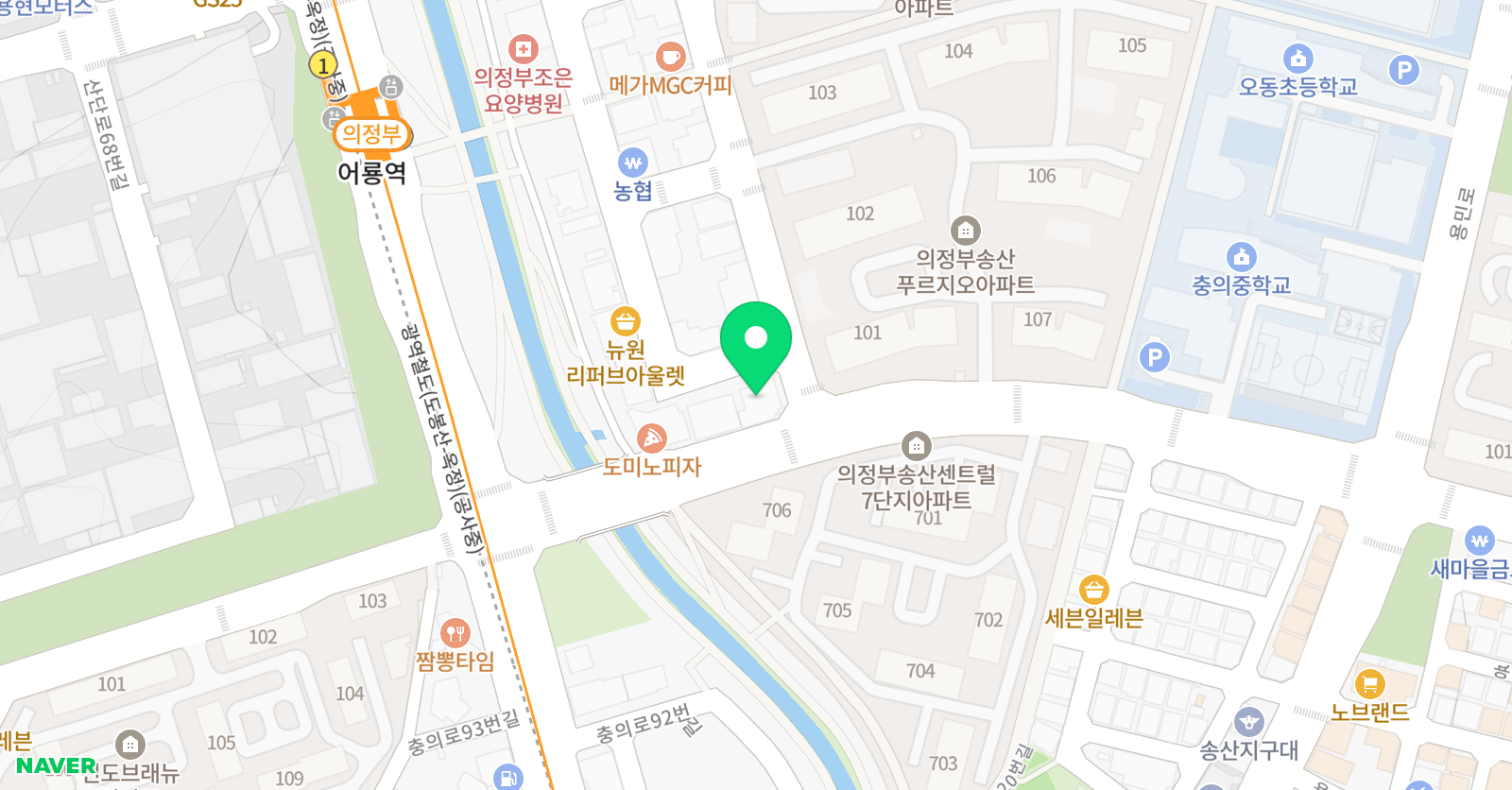 JMT 수학전문학원 위치