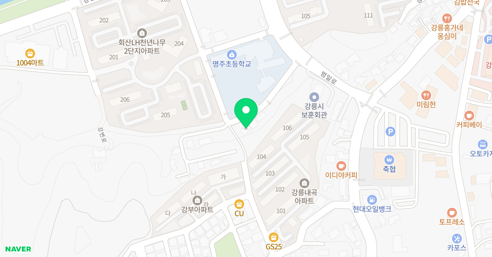 오렌지 미술학원 위치