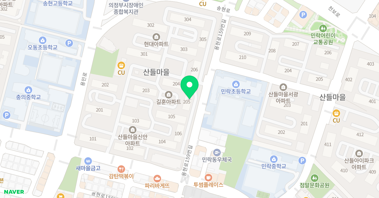 JK 명품수학 위치