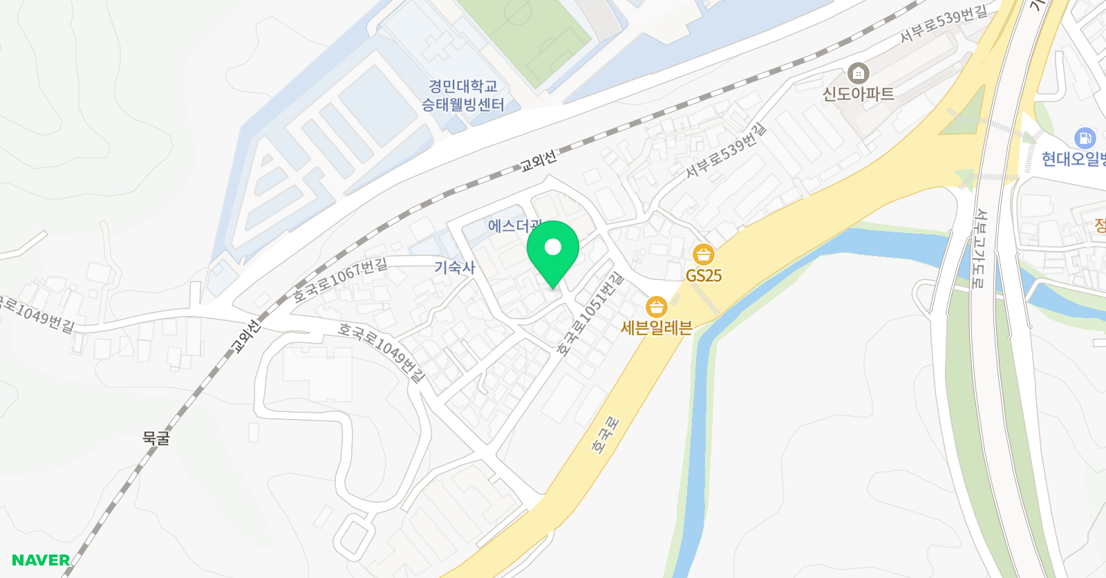 거영 학원 위치