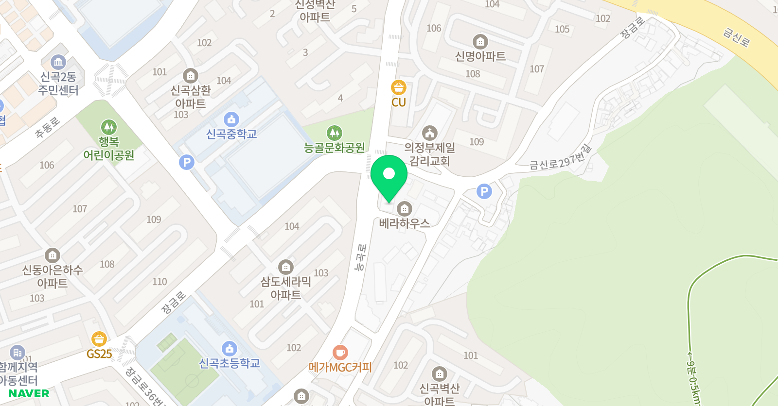 K타이거즈 탑클래스 영어 태권도장 위치