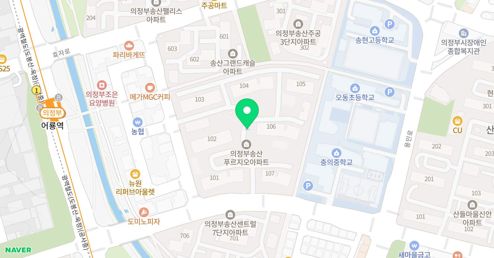 더아트 미술교습소 위치