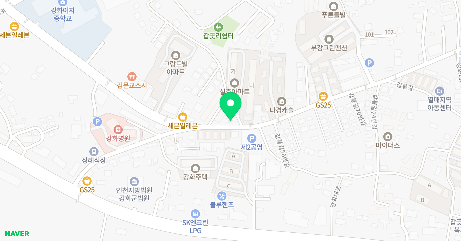 용인대다온 태권도장 위치