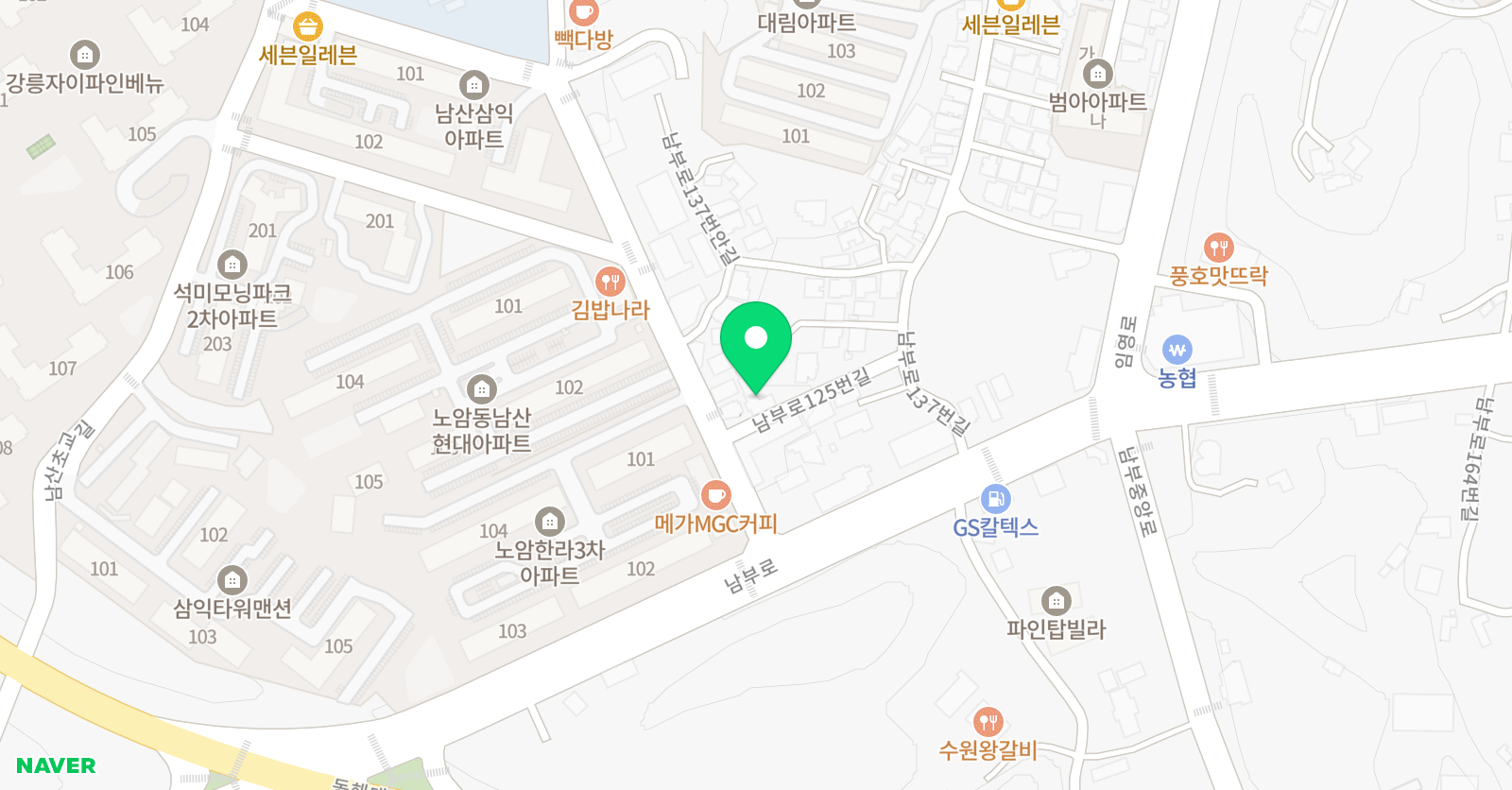 온뮤직 피아노학원 위치