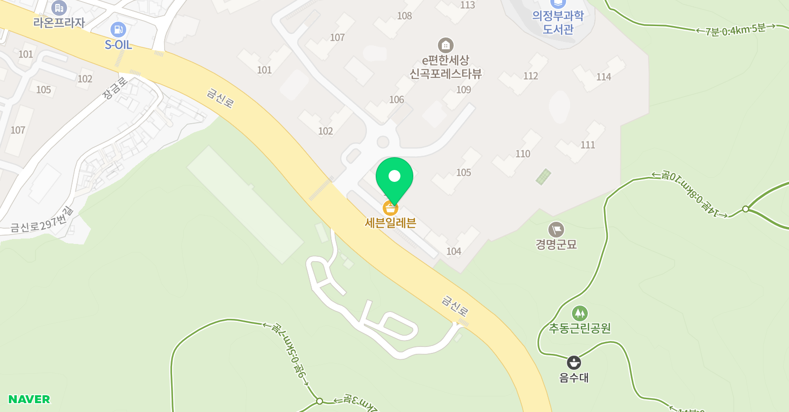 드림 영어학원 위치