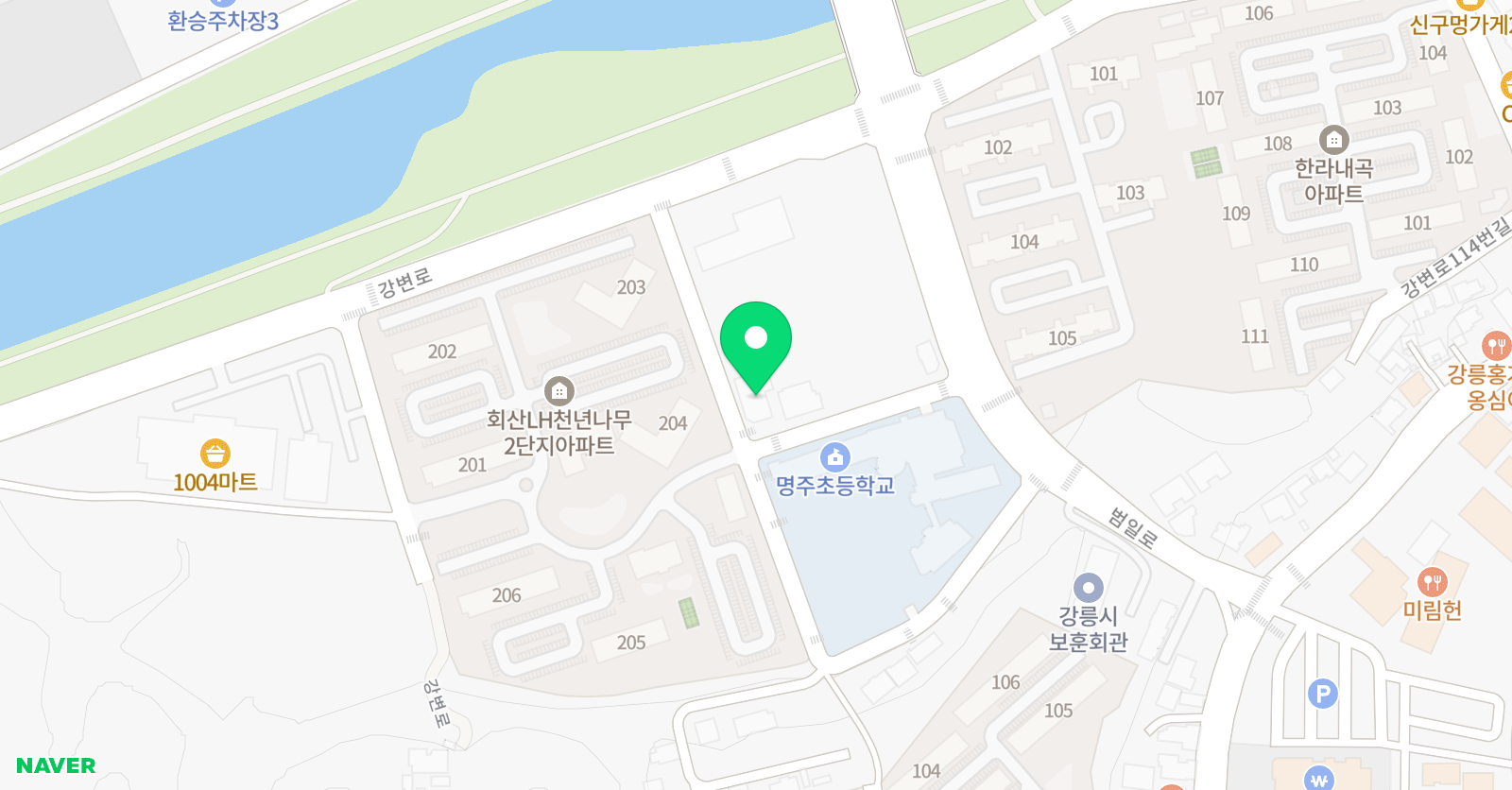 예을 음악학원 위치