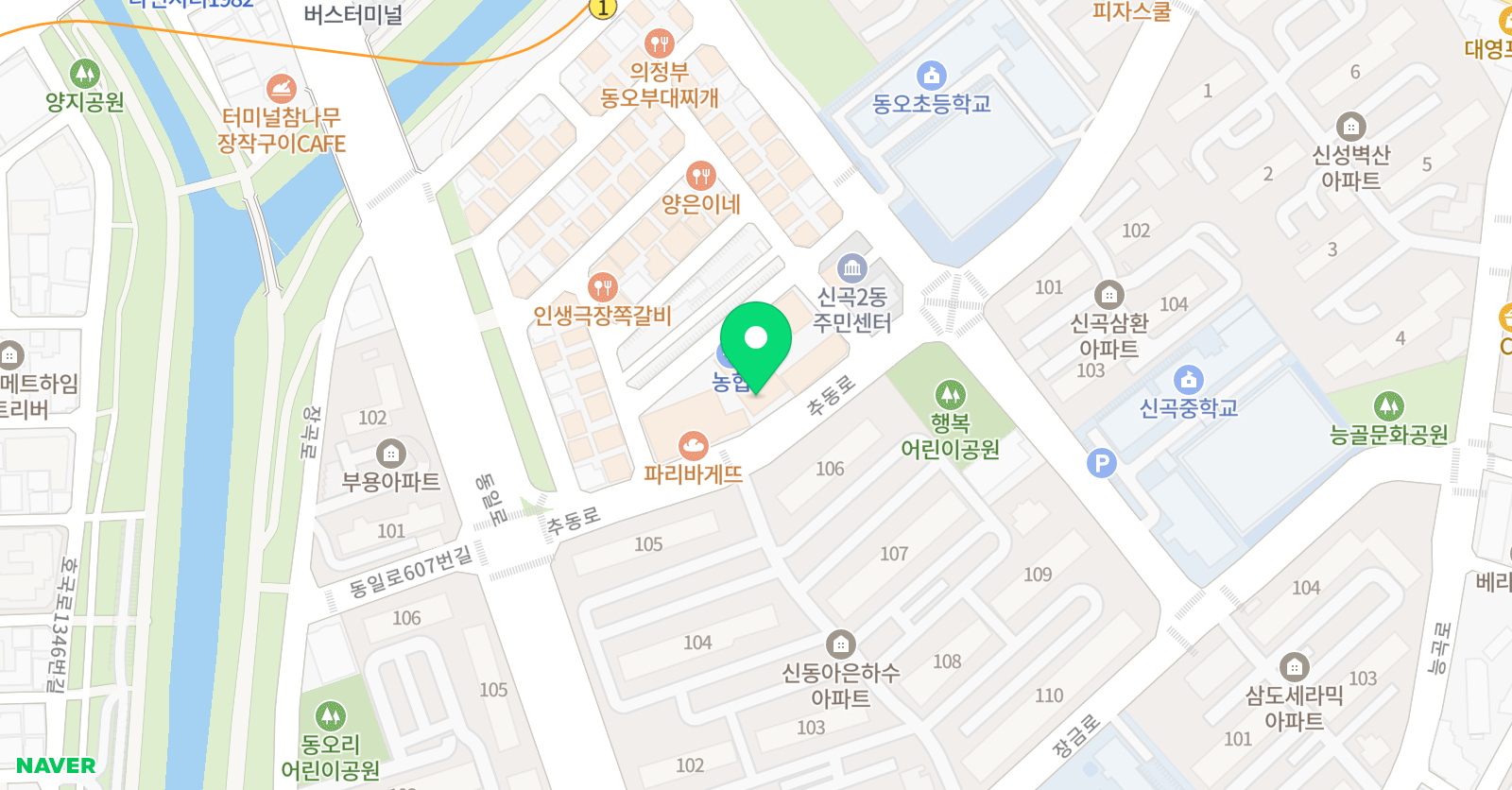 aEM이화무용학원 위치