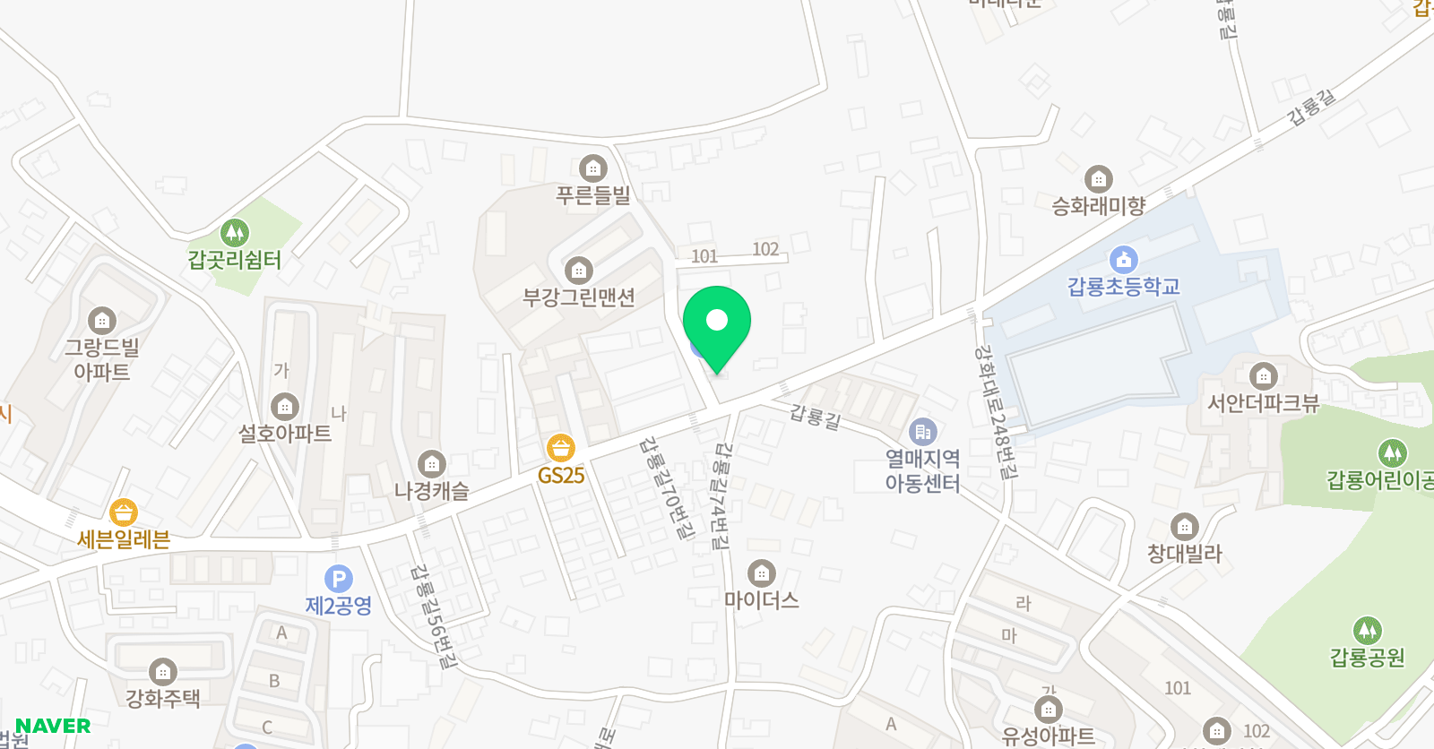 현피아노학원 위치