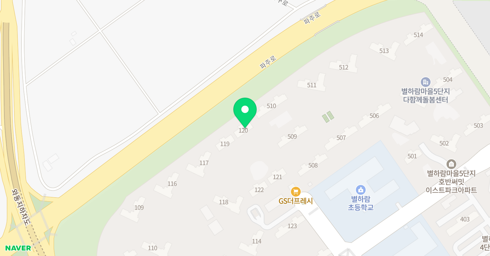 연세 수학국어 학원 위치