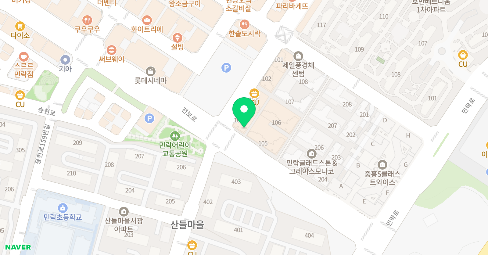 윙크아트스튜디오 위치