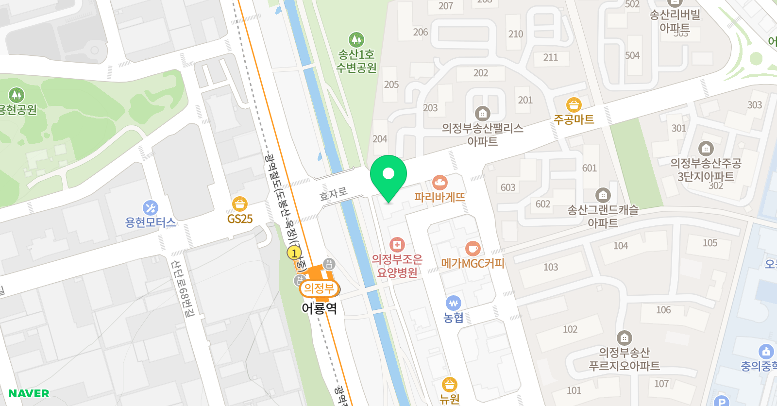 그림사랑아이사랑 미술학원 위치
