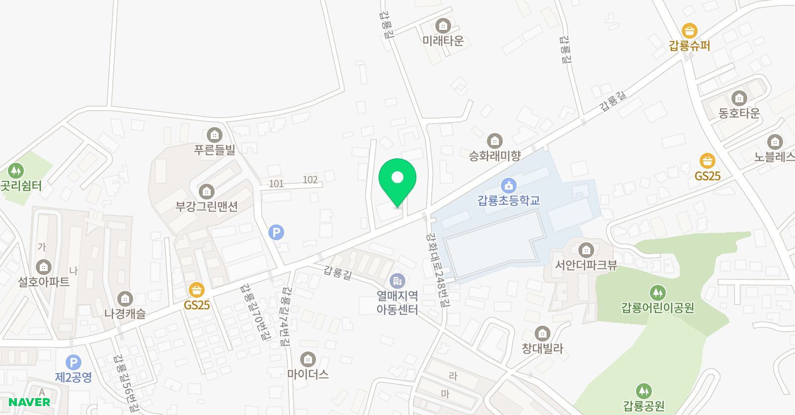 리틀아트 미술학원 위치