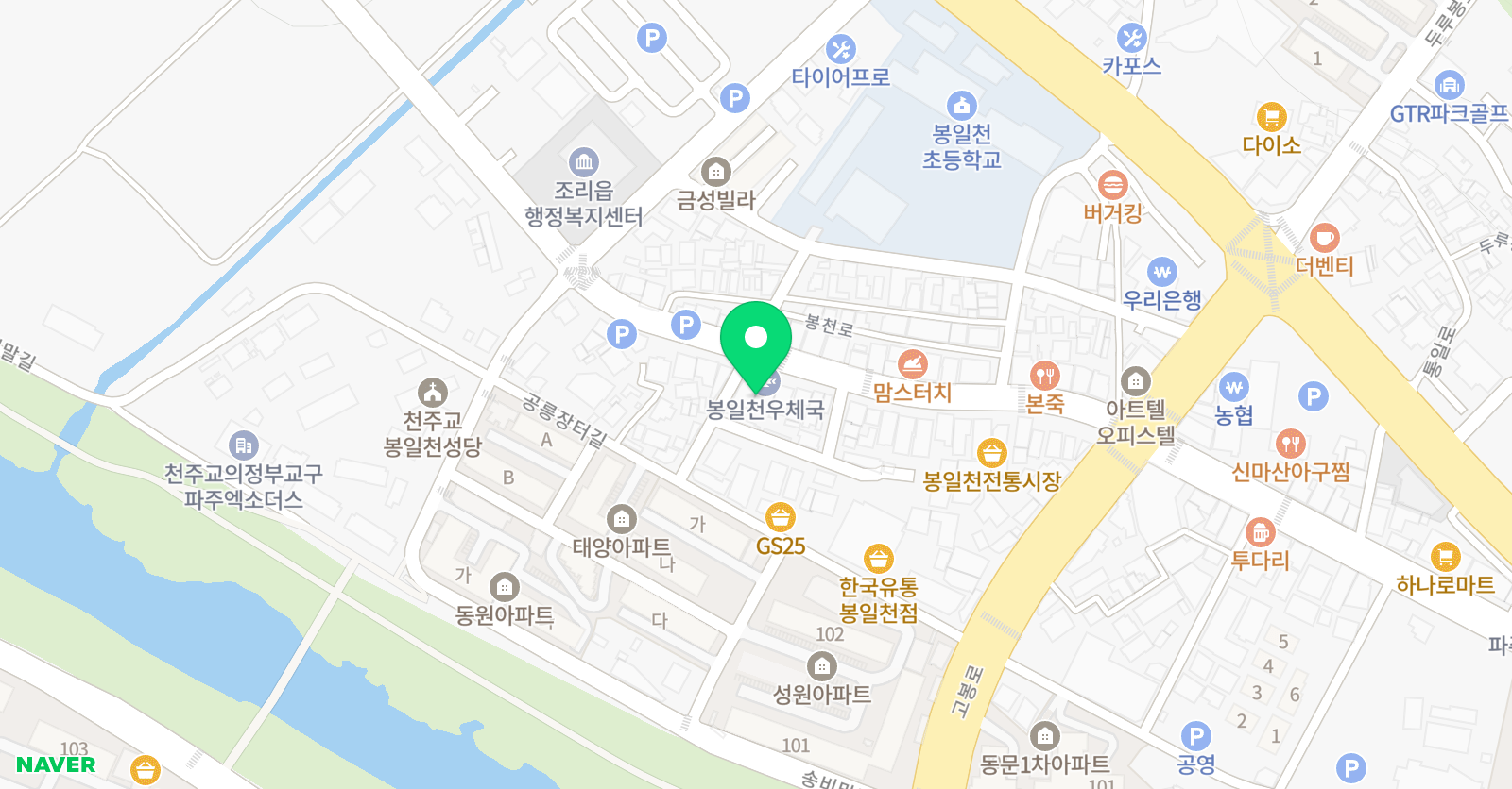 일리 수학학원 위치