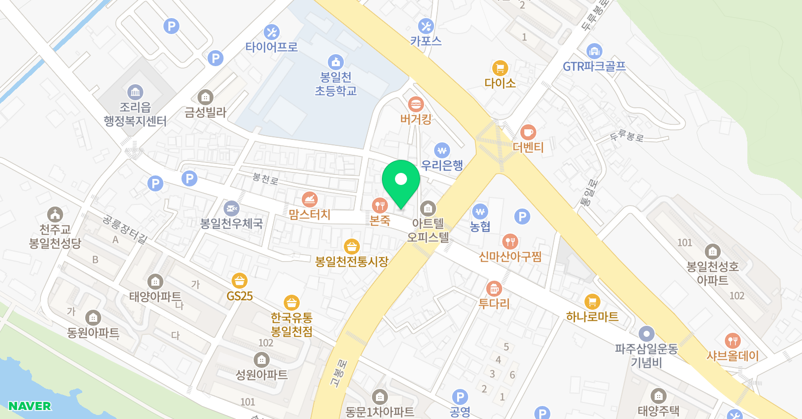 라뤼드 발레학원 위치