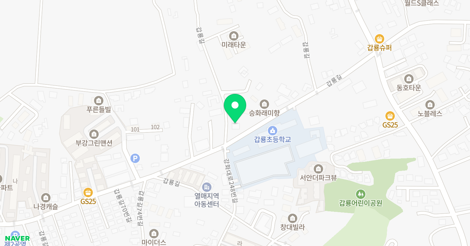 구쌤 우등교실 위치