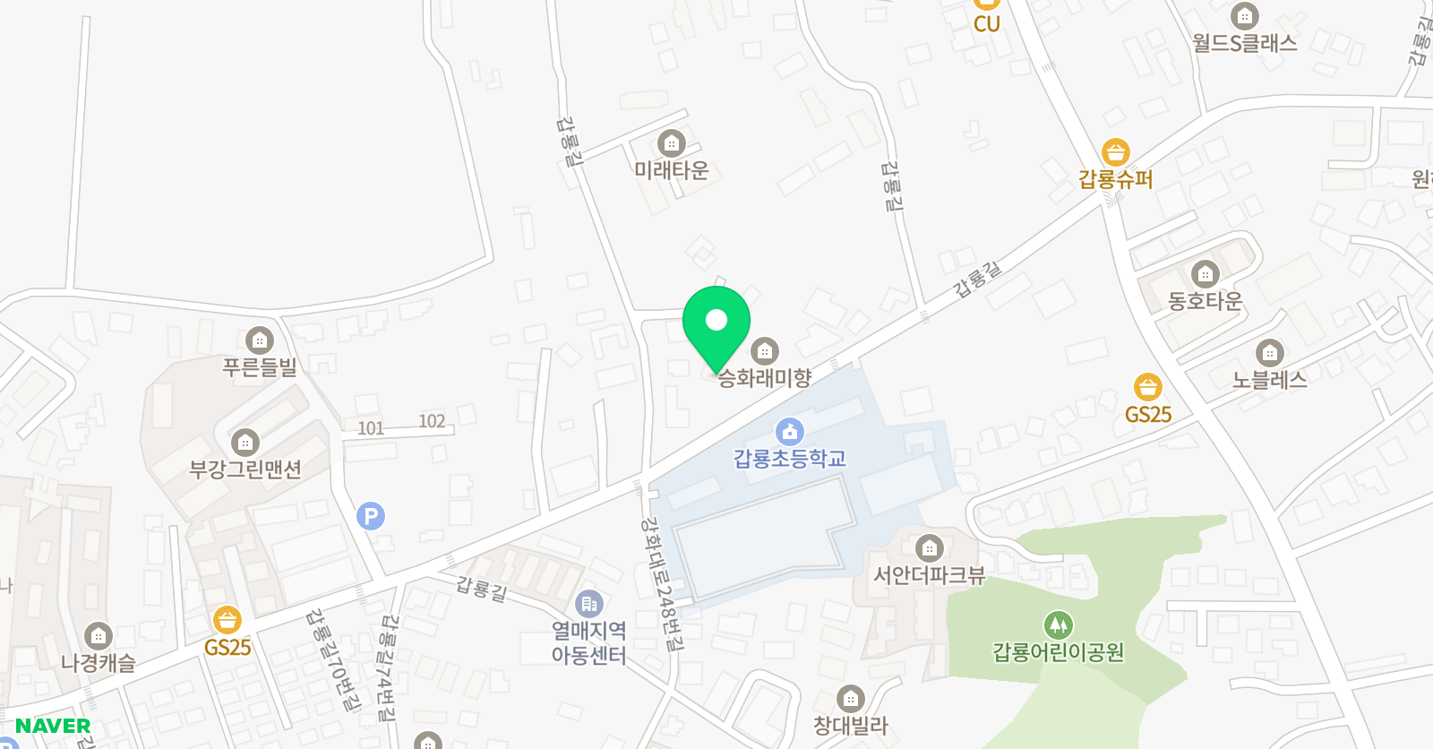 두뇌키움센터 위치