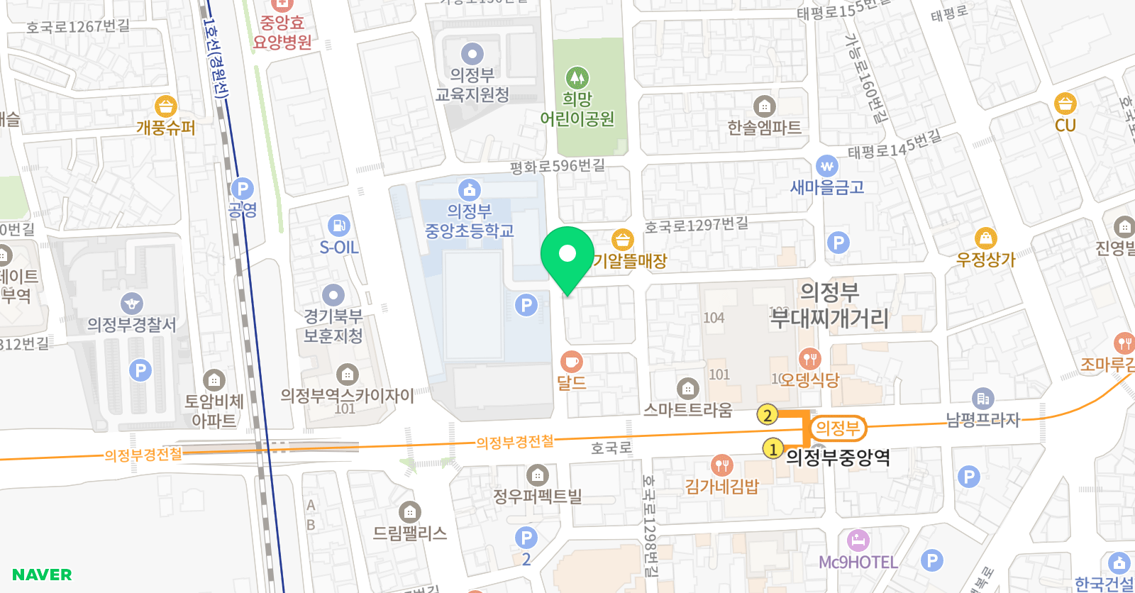 에듀넷 학원 위치