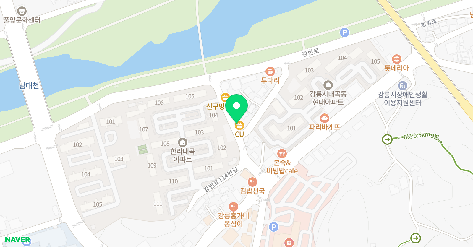 일등 수학 위치