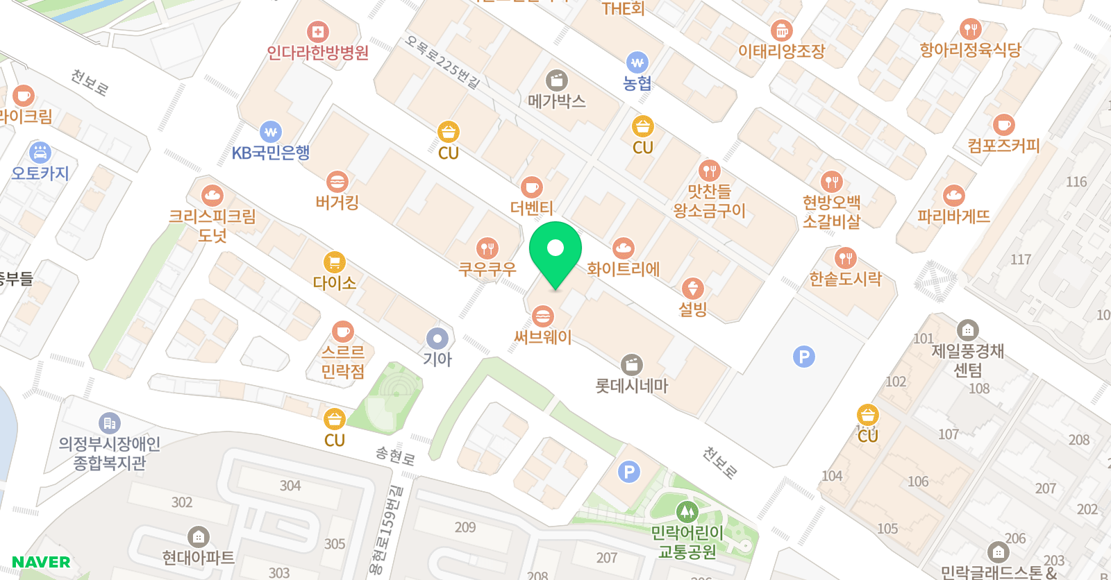 마리나스피치 학원 위치