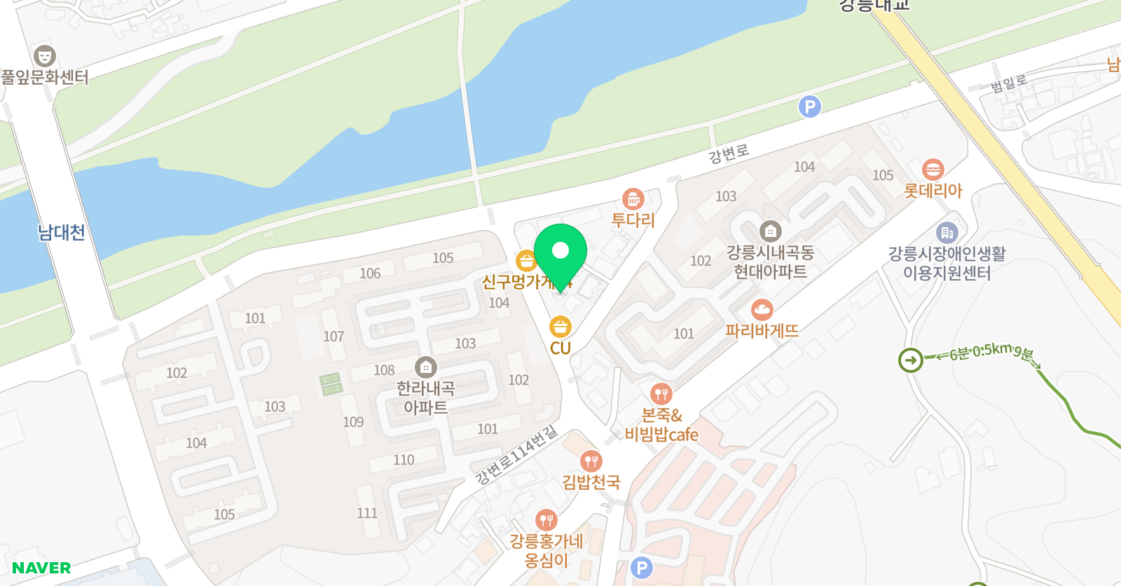 뮤제 미술학원 위치