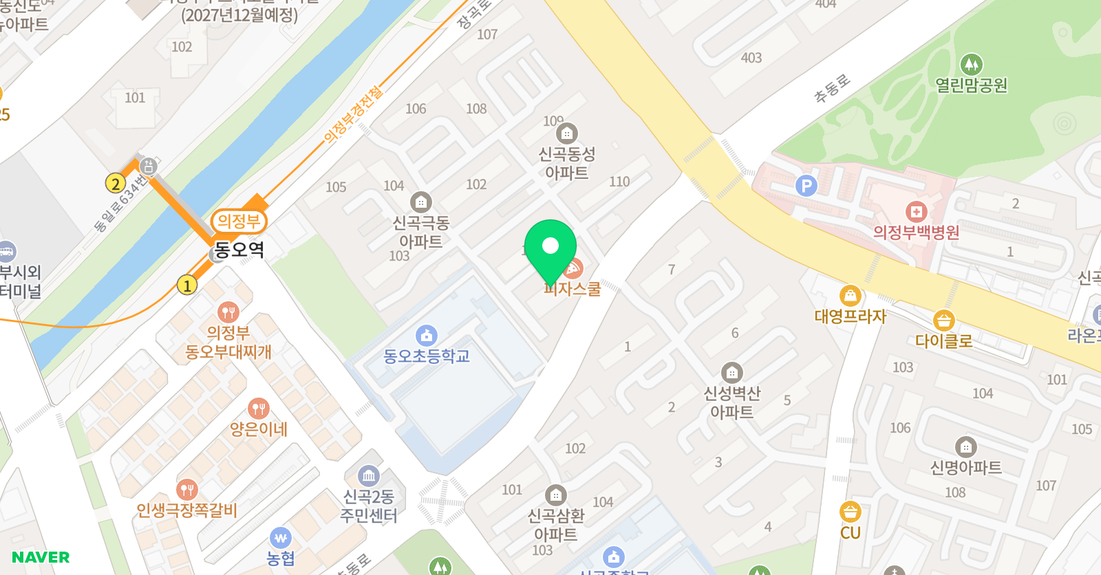 필아트아이 미술교습소 신곡동오 교육센터 위치