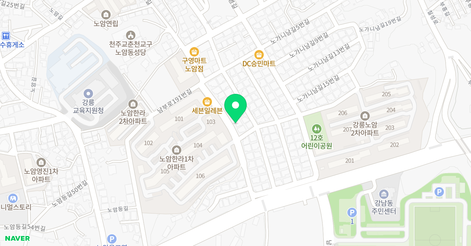 프라임 수학교습소 위치