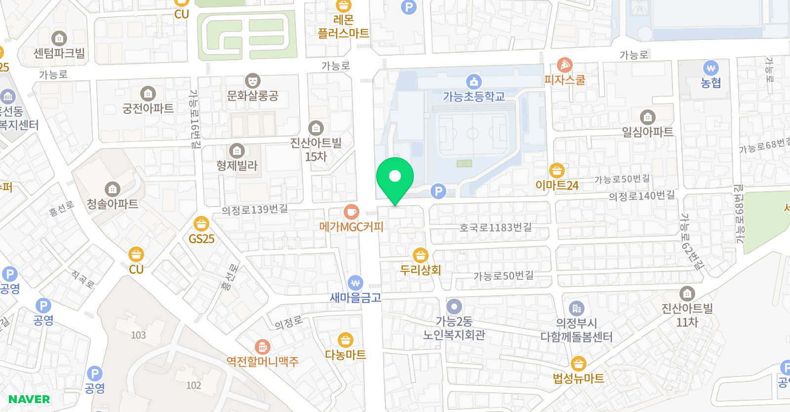경기 태권도장 위치