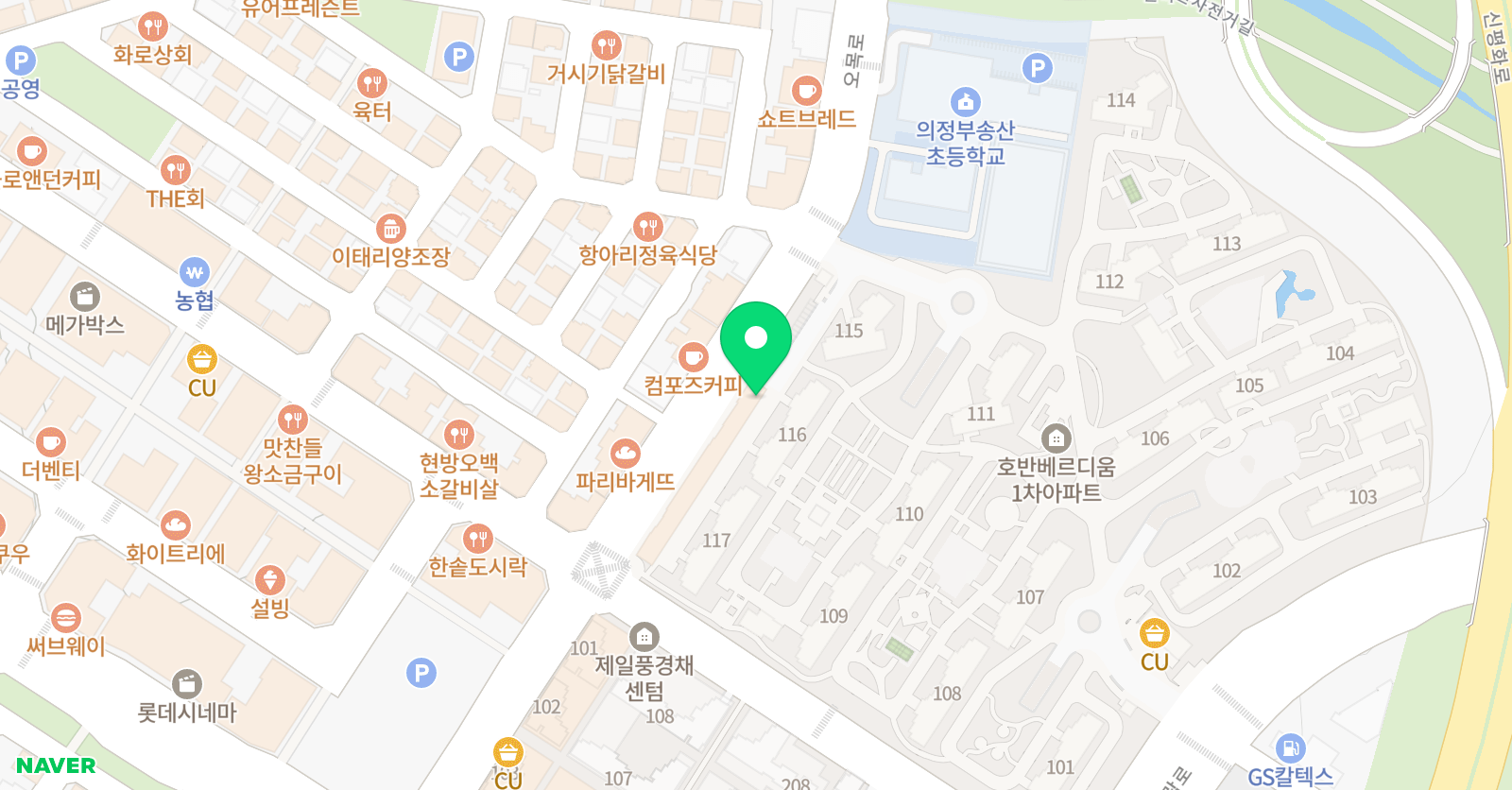팝콘 미술학원 위치