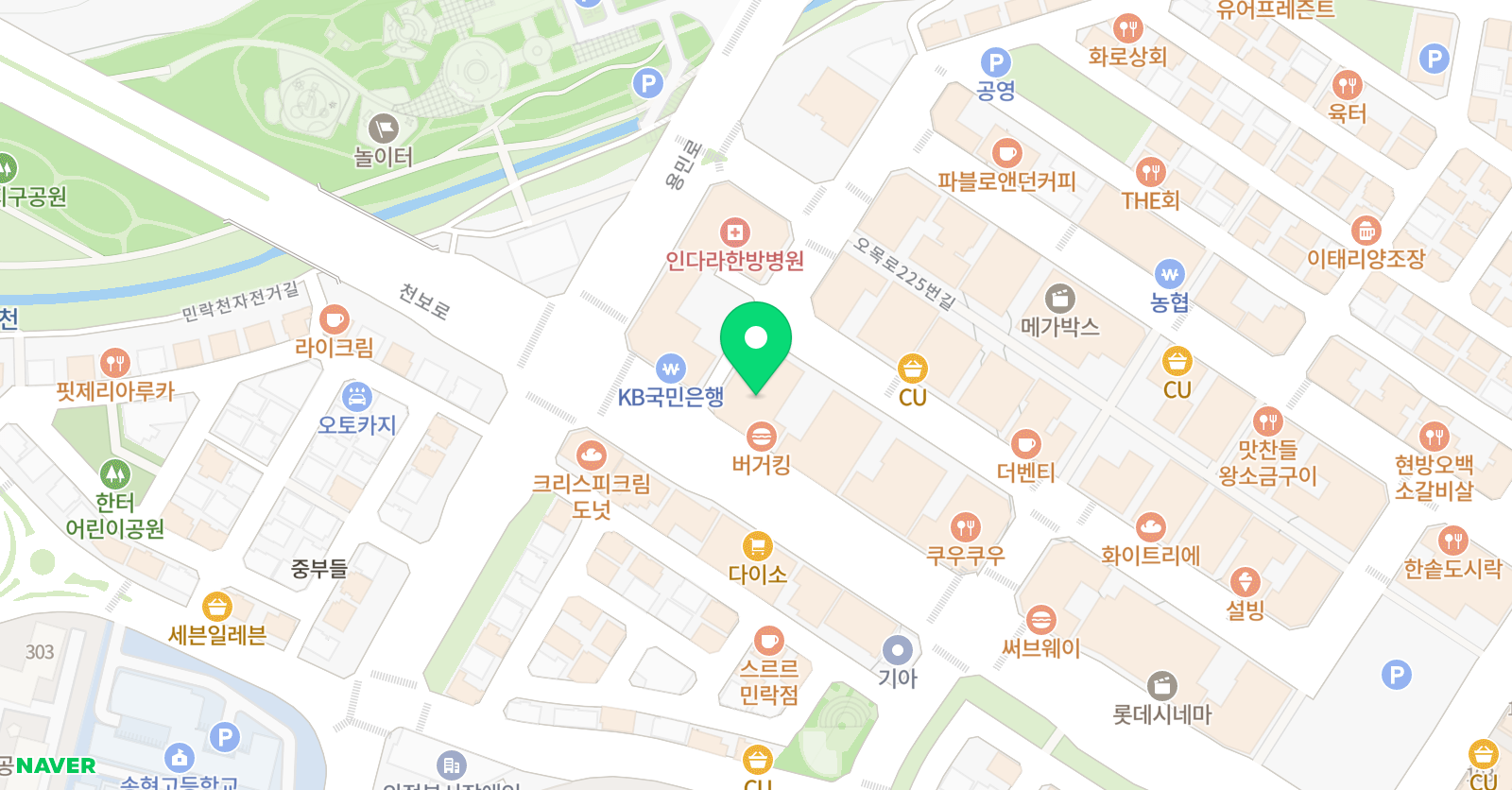 리버티 영어회화 위치