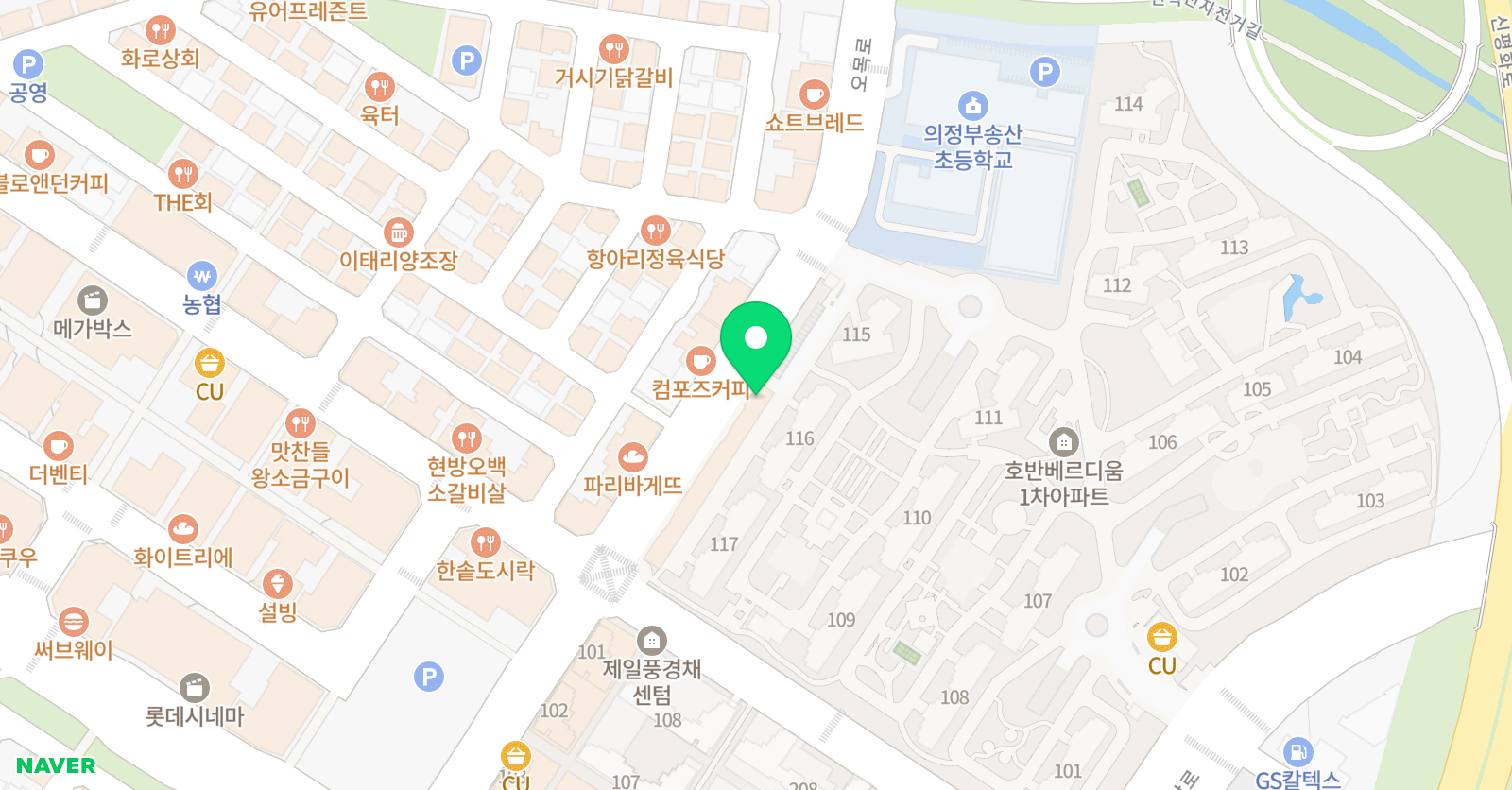 소리사랑 피아노 위치