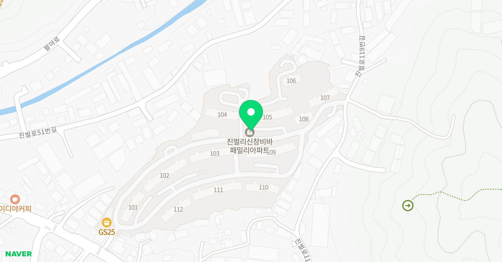 주쌤 영어 진접신창점 위치