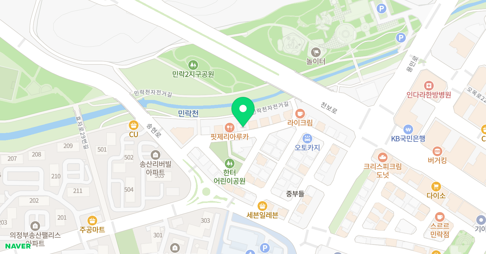 라라아트스튜디오 위치
