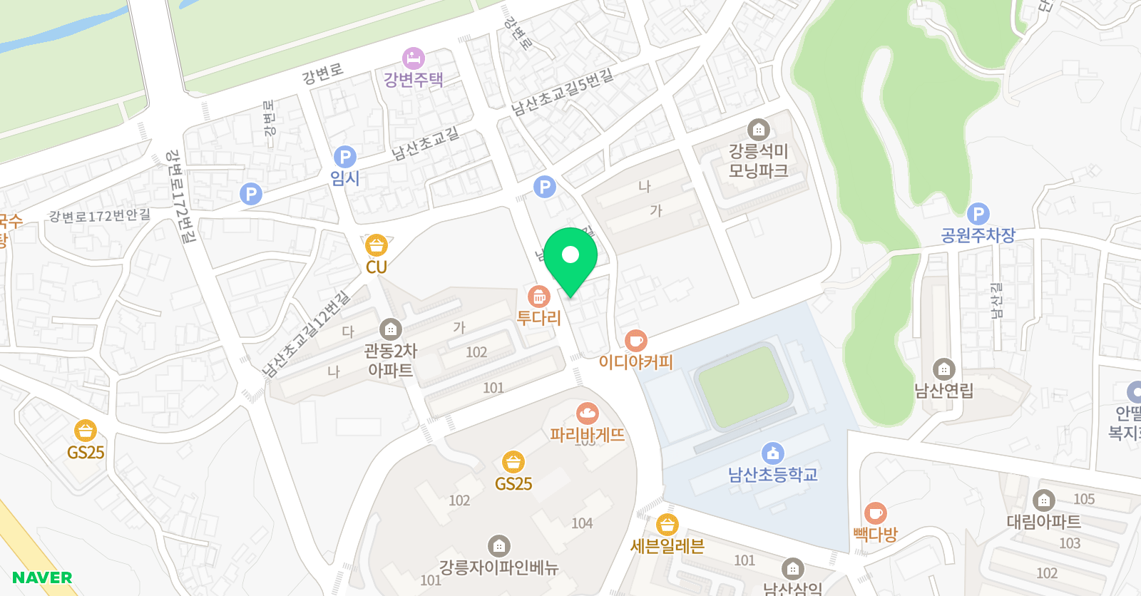 미래 미술학원 위치