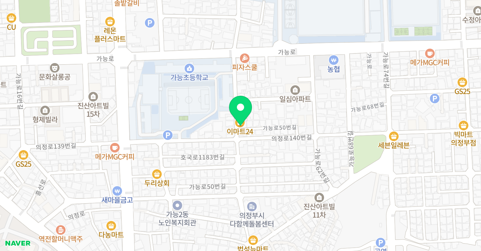 탄탄 수학영재 위치