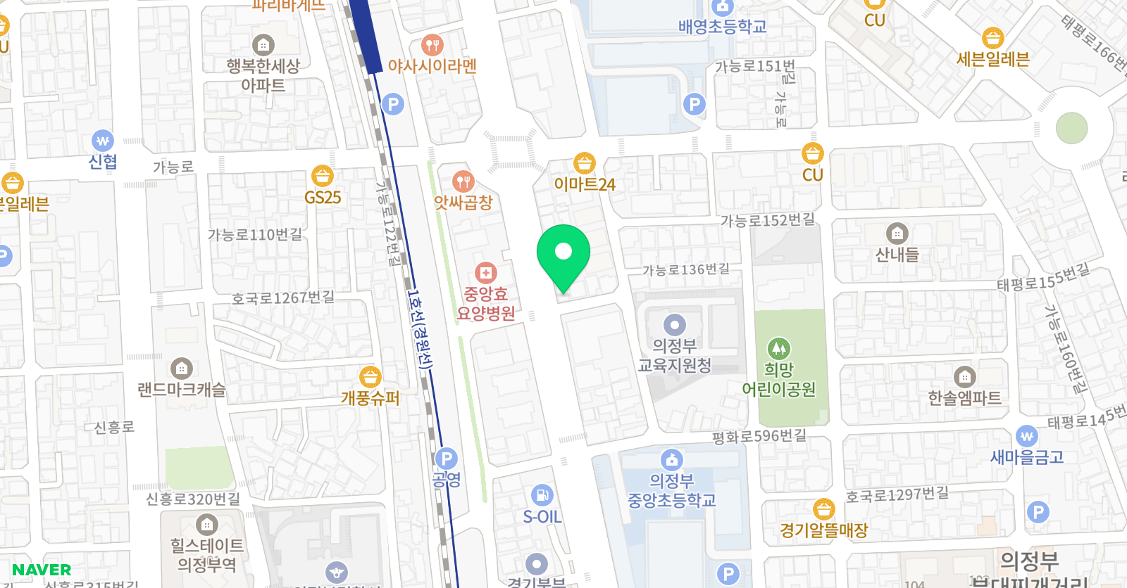 화영 학원 위치