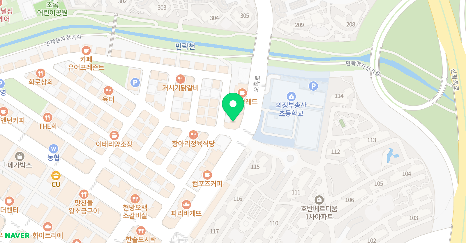 아첼 음악학원 위치