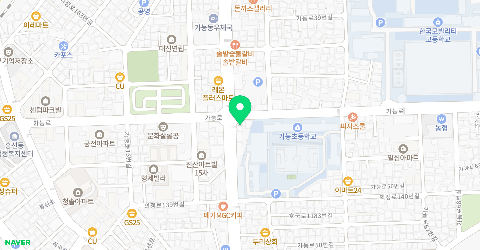 예린 음악학원 위치