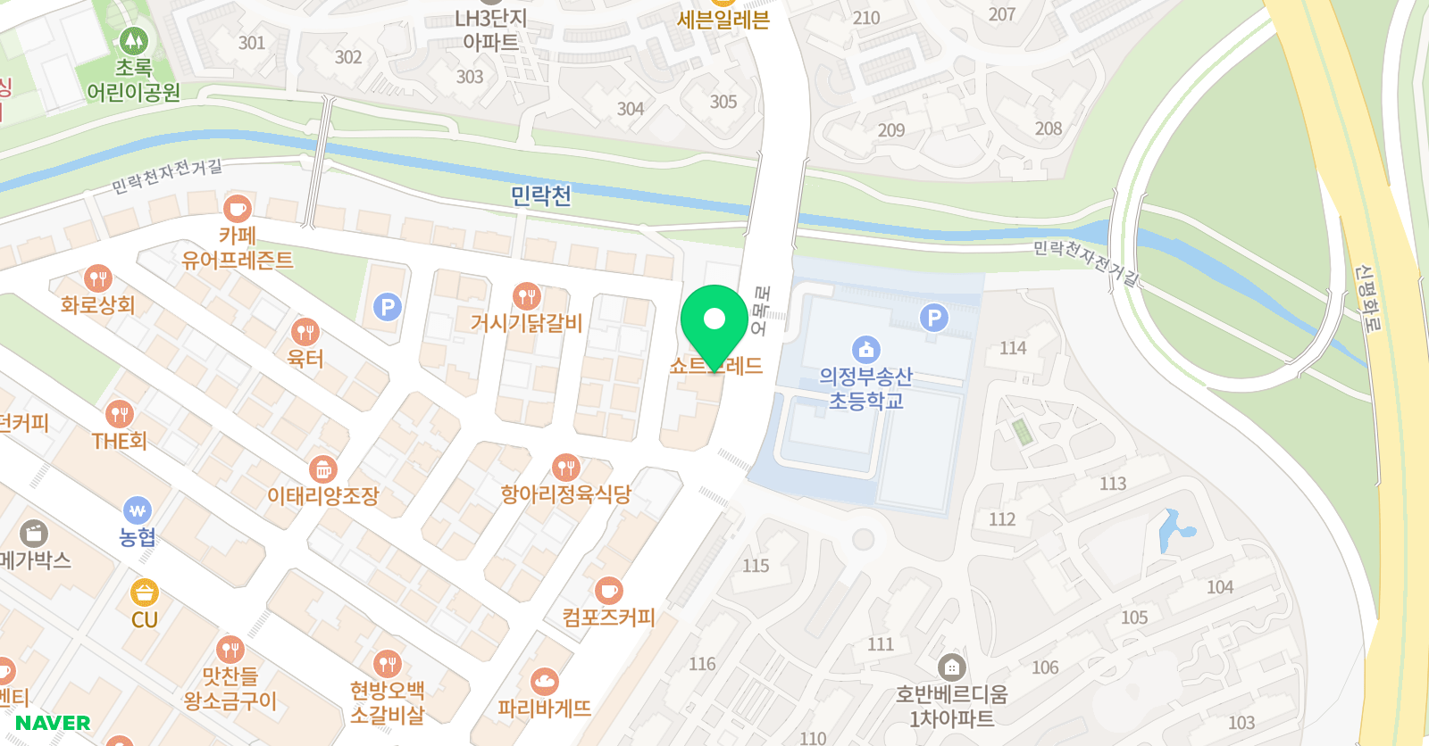 라라 음악학원 위치
