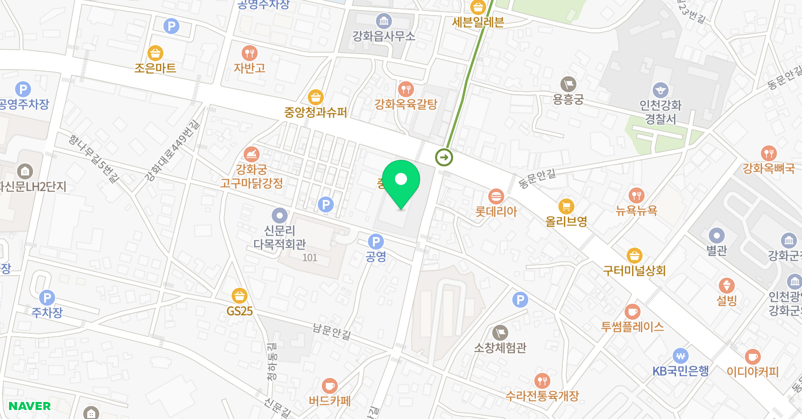 대한 보습학원 위치