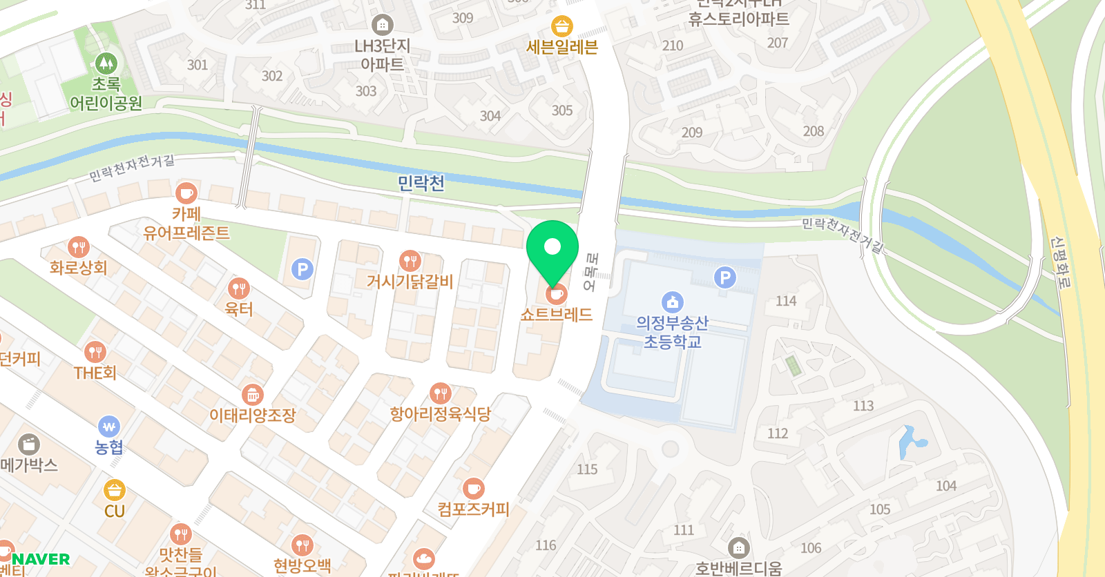 뉴탑 학원 위치
