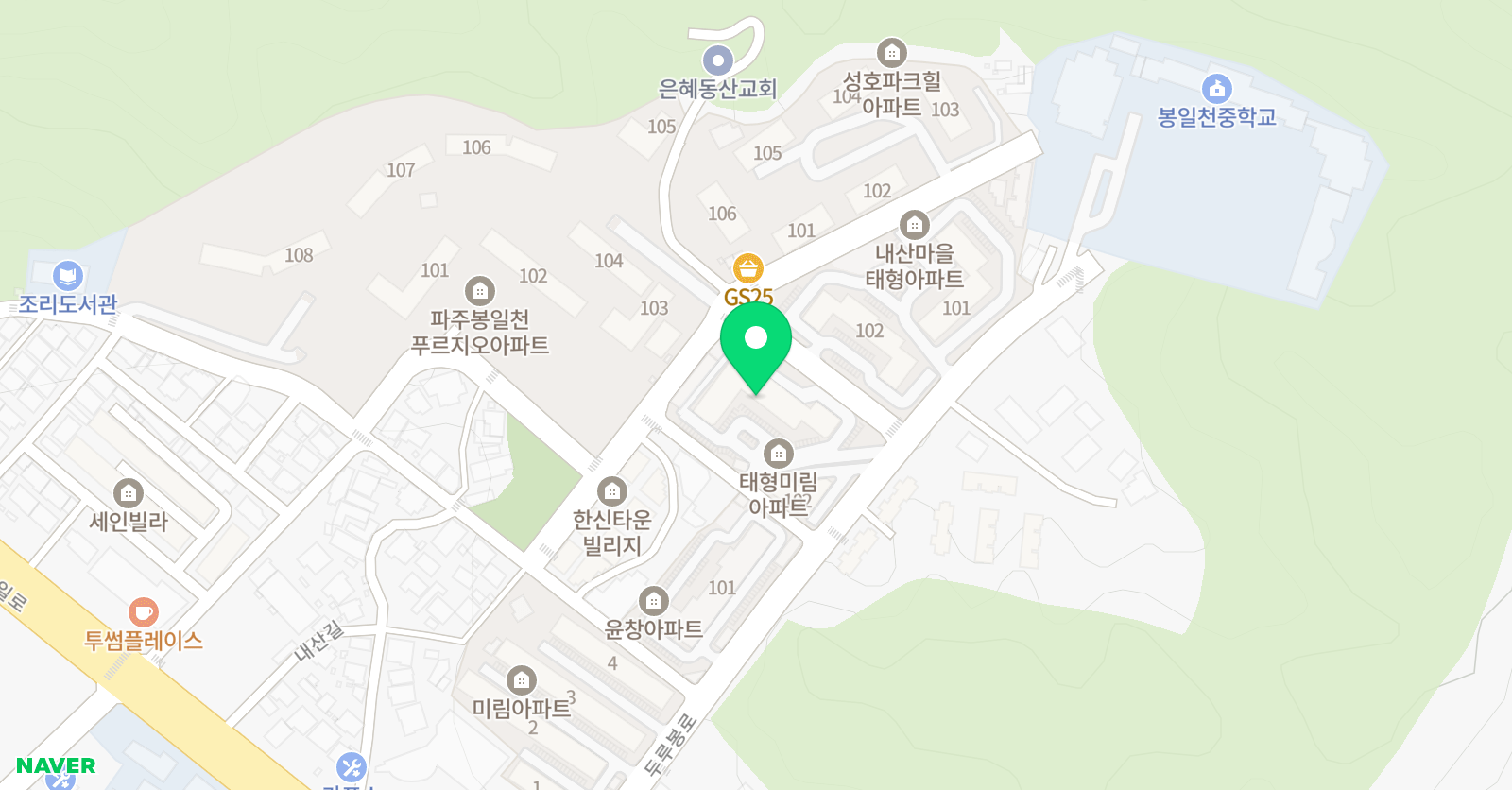 경희대석사 태권도 위치