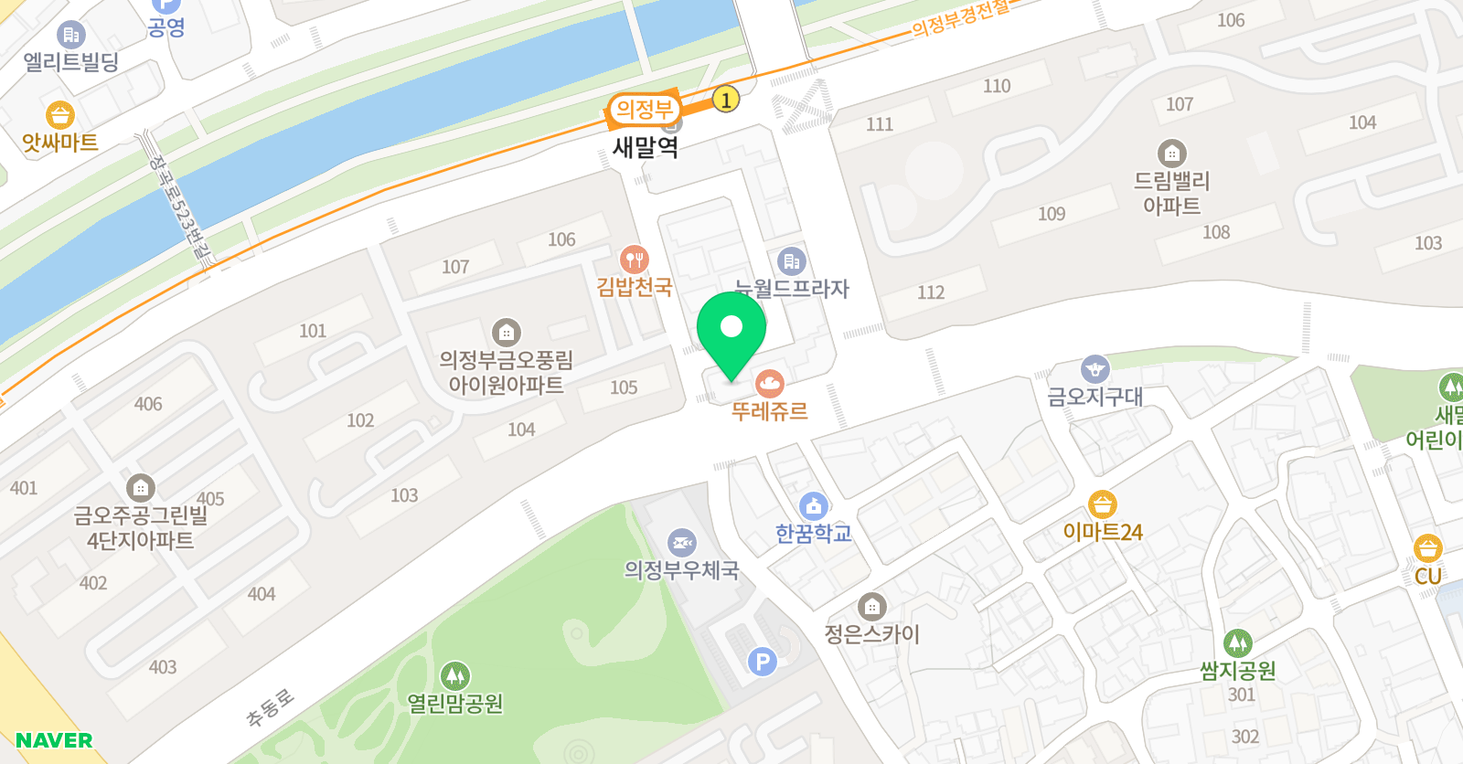 BMT 수학학원 위치