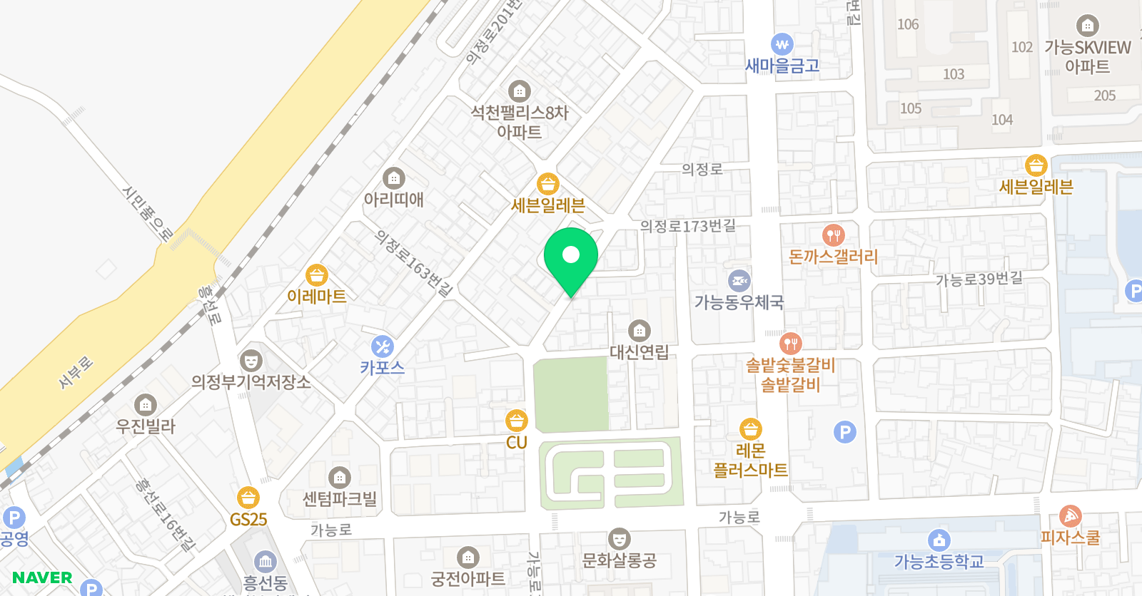 제이코드 음악레슨실 위치