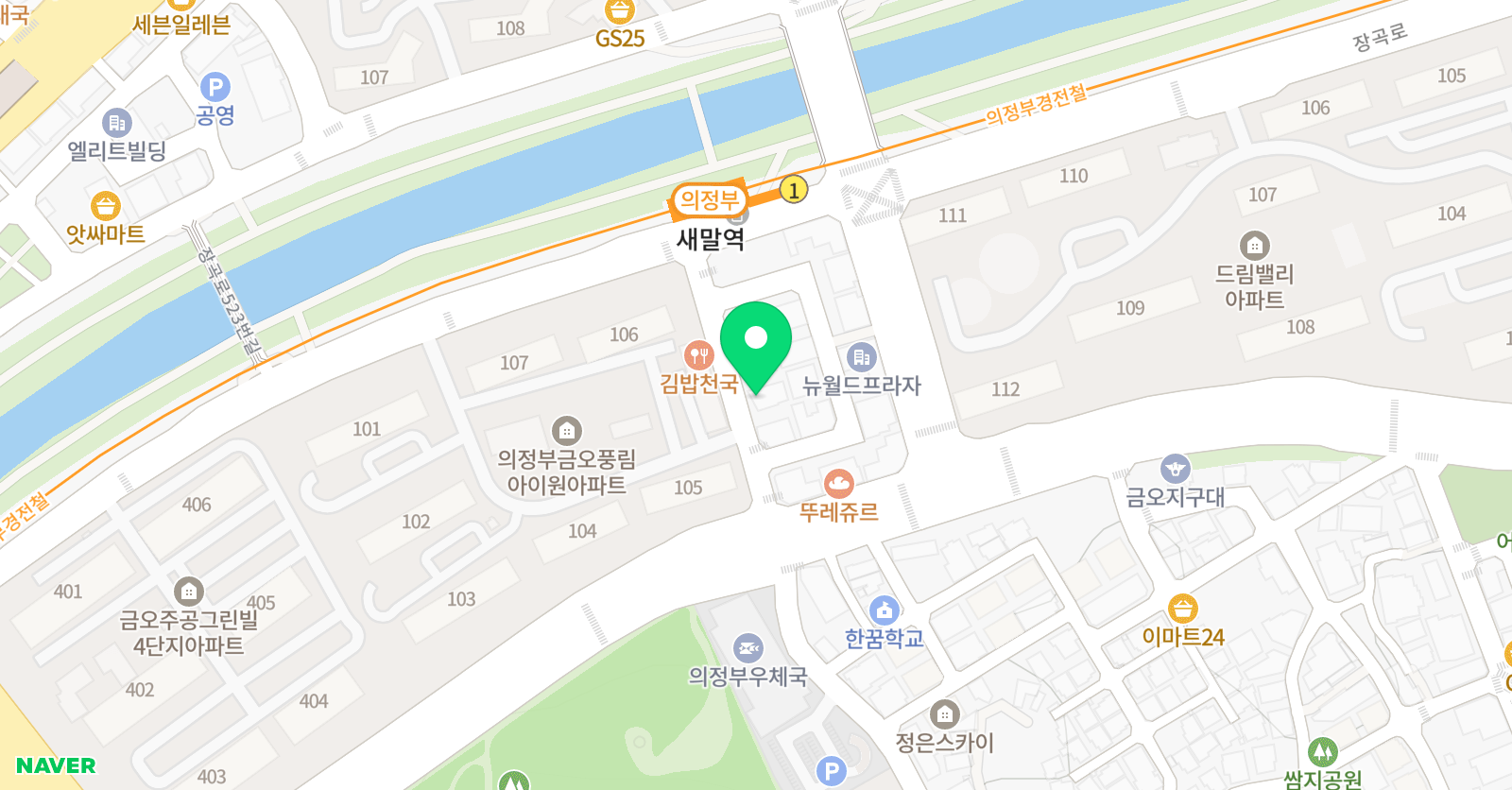 블랑슈 발레학원 위치