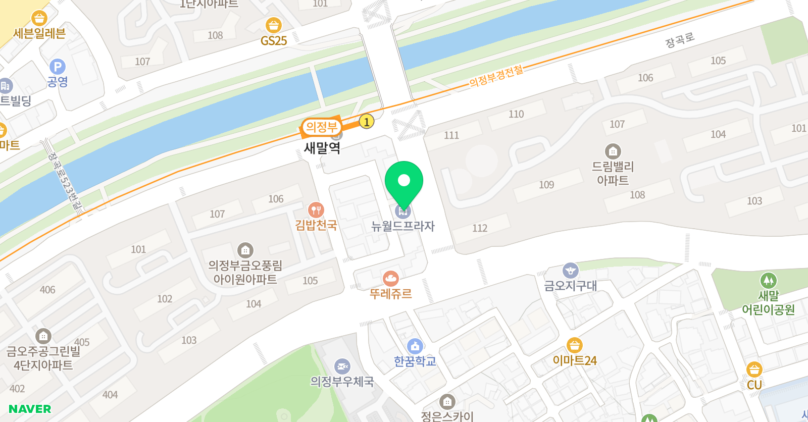 애니픽 미술학원 위치