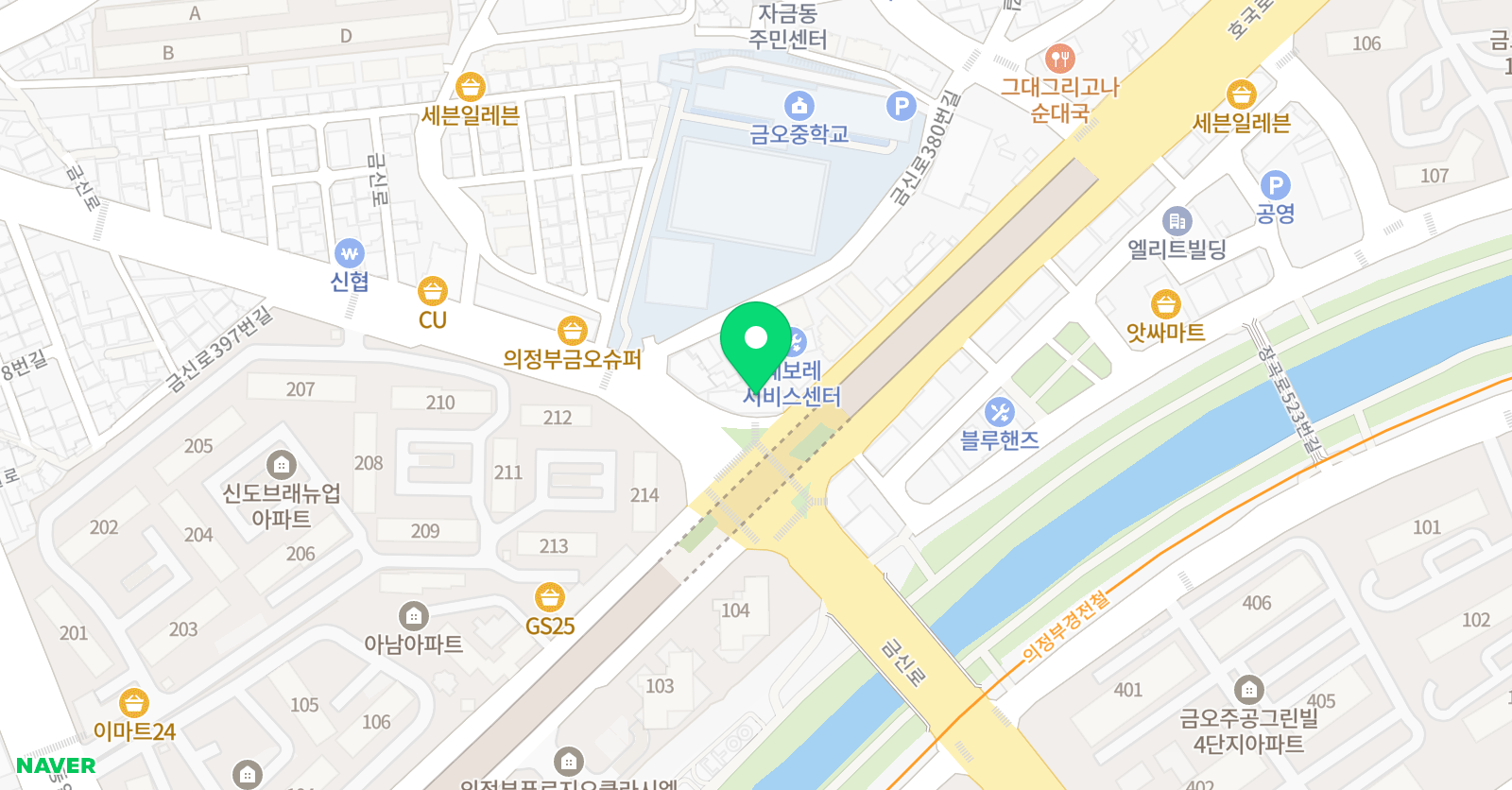 대성 태권도 위치