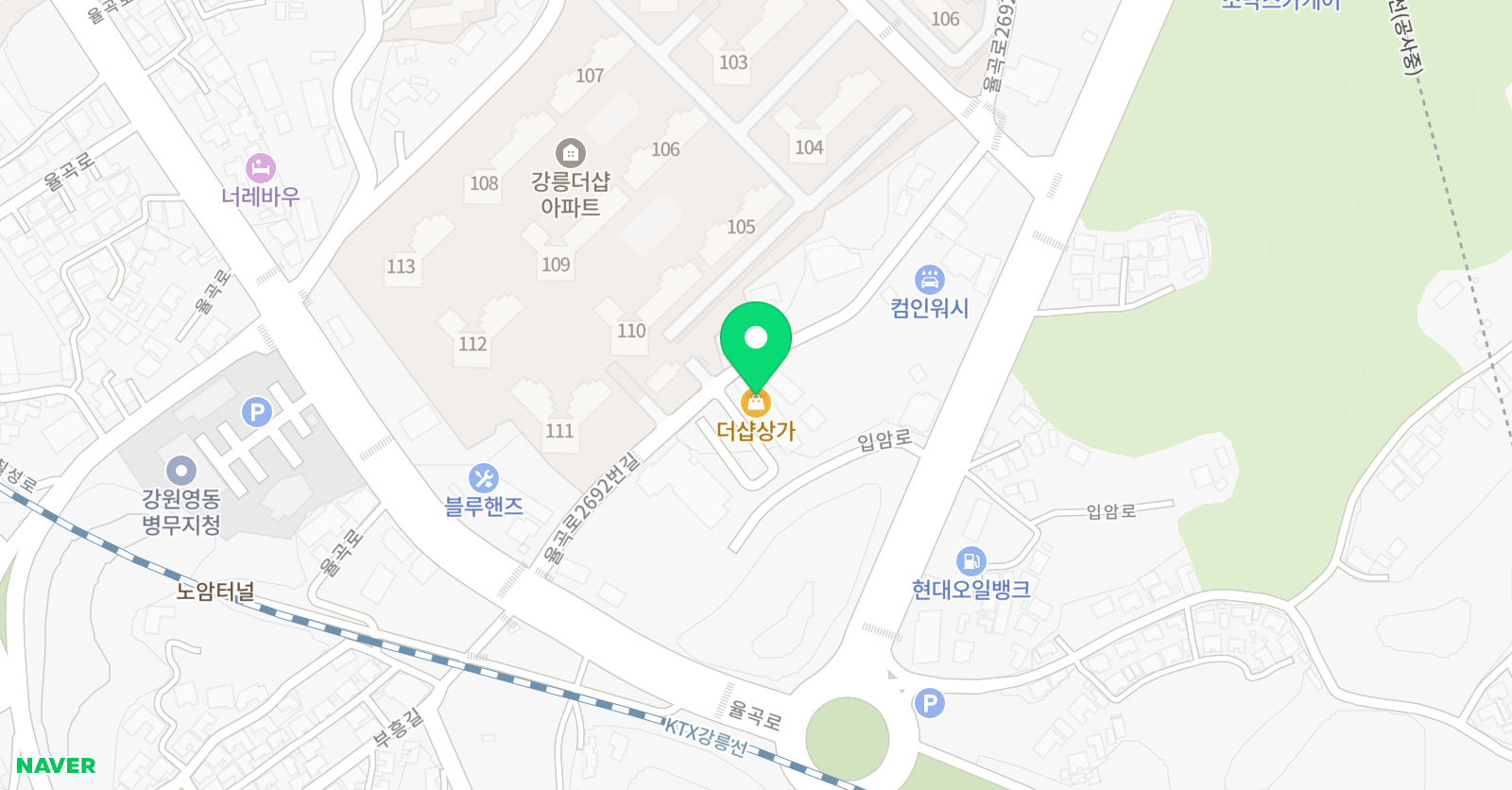 비젼 영어학원 위치