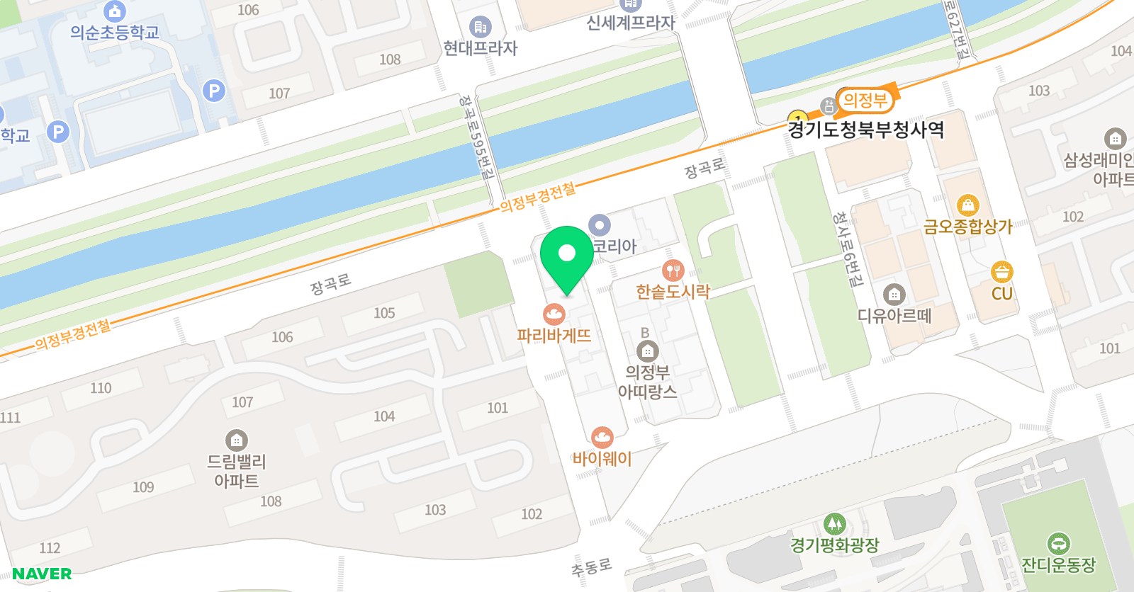 제이에스엠 댄스컴퍼니학원 위치