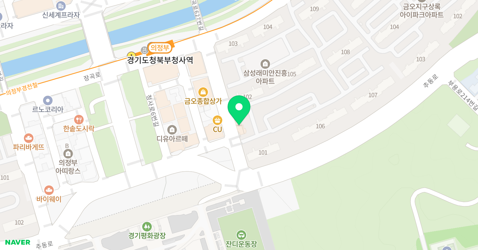 스마트해법 영어 삼성래미안교실 위치